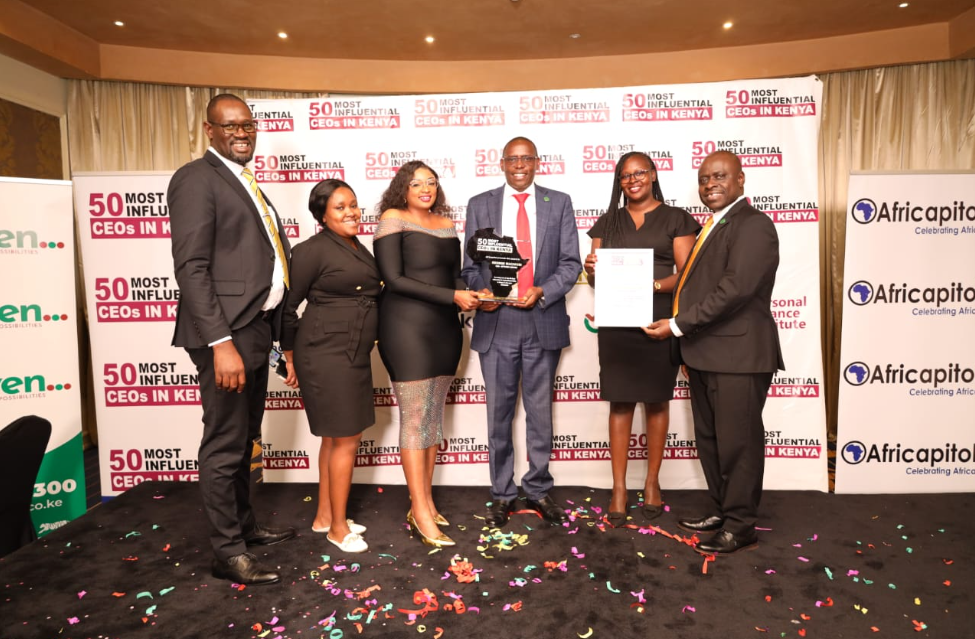 Dr. George Wachiuri Recognized Among Kenya's Top 50 Influential CEOs