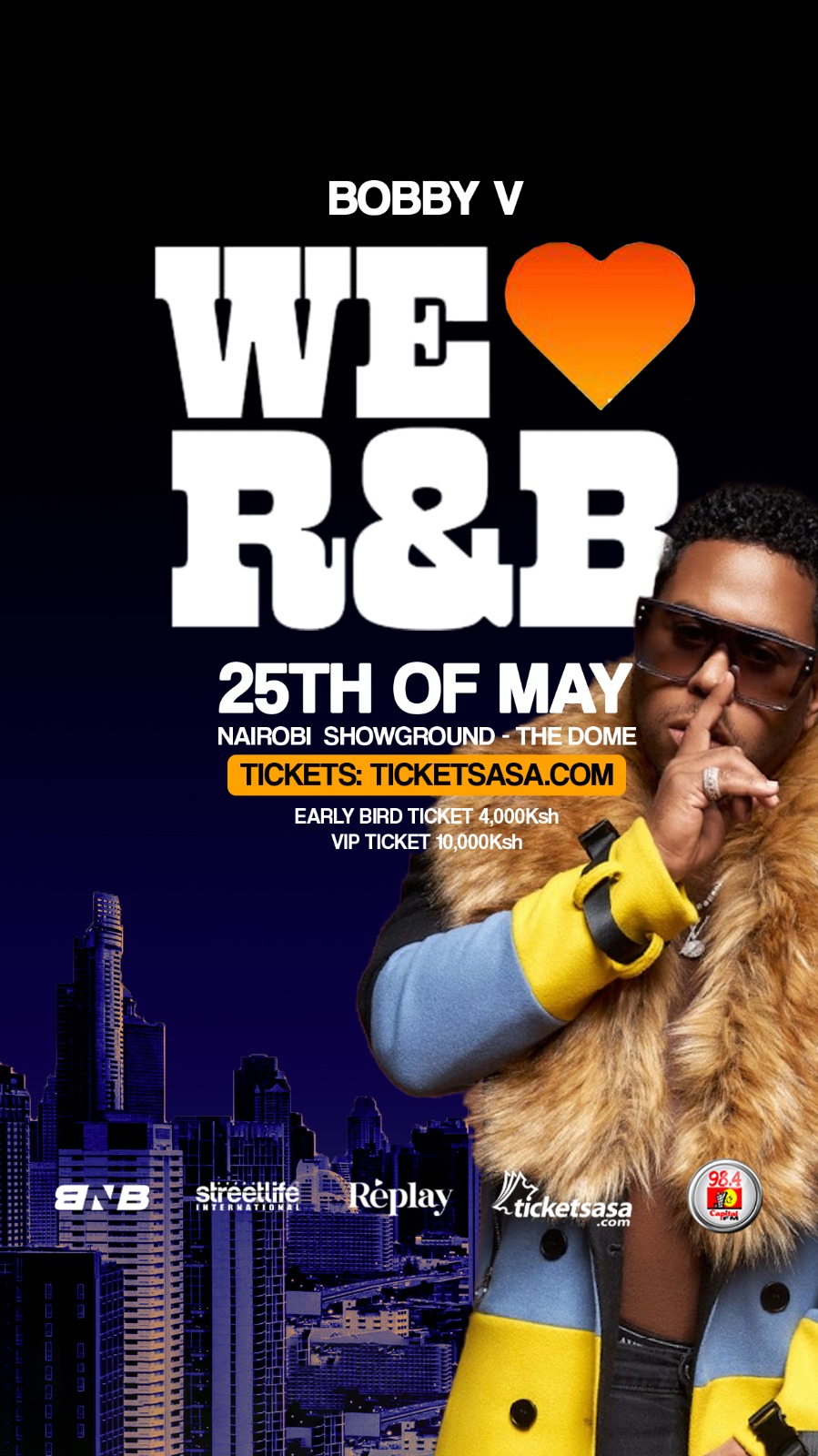 American Singer Bobby V To Headline The We Love R&B Concert In Nairobi ...