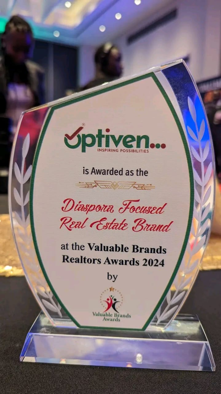 Optiven's Success Story: Named Diaspora Focused Real Estate Brand of 2024