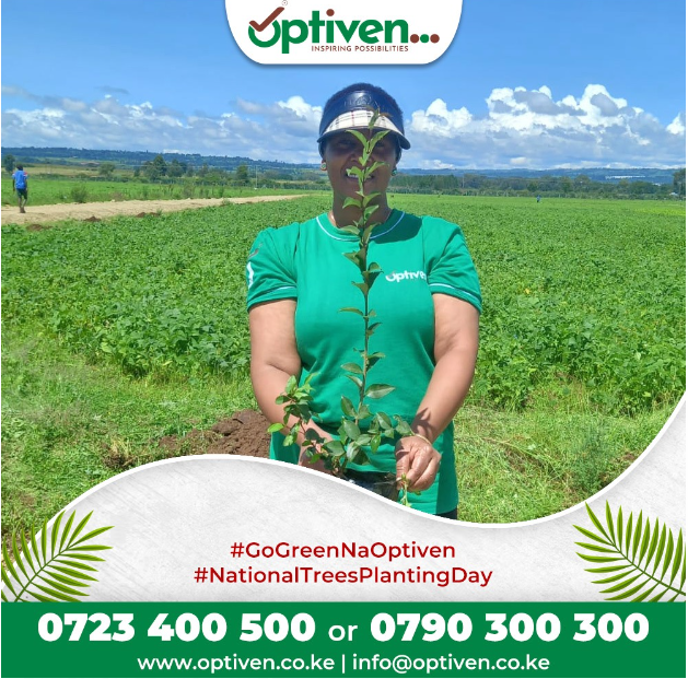 Optiven Group Mobilizes Nation for Tree-Planting Day in Climate Crisis Response