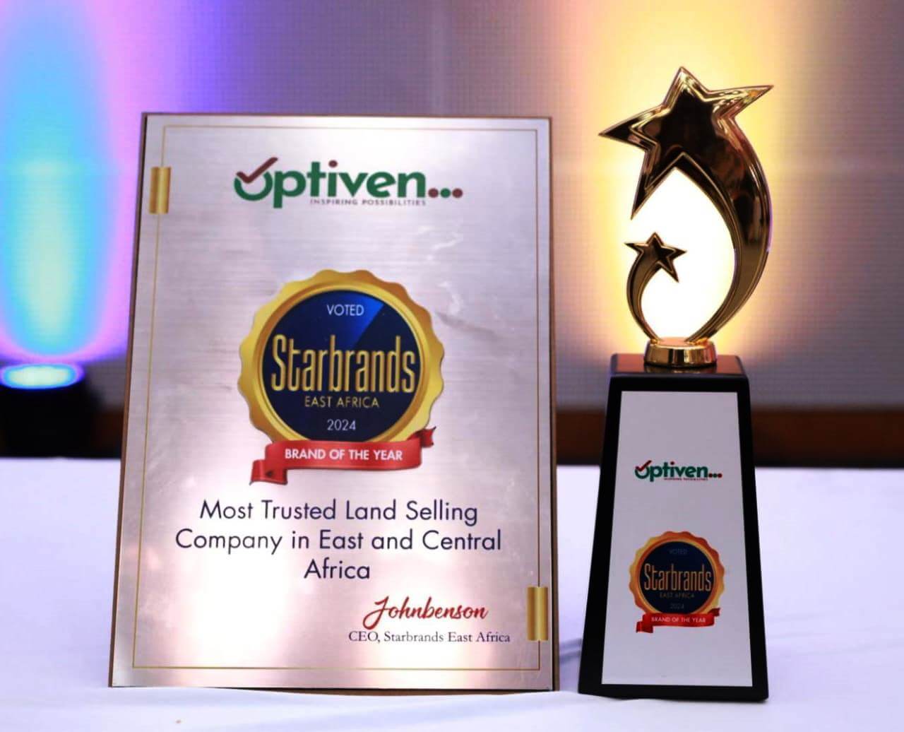 Optiven Limited Dominates Starbrands Awards with Major Wins